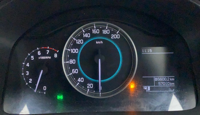 2017 Maruti IGNIS ZETA 1.2, Petrol, Manual, 57,009 km, Odometer Image