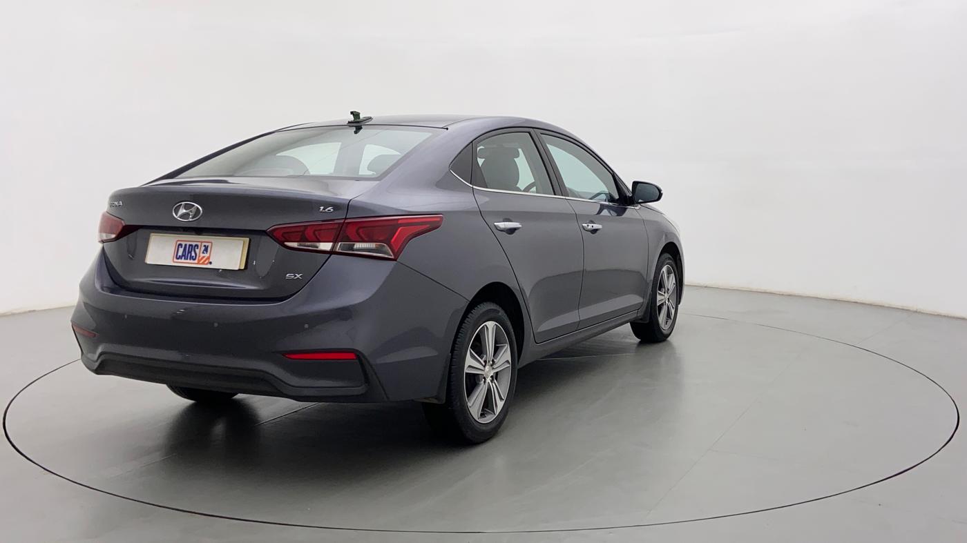 2017 Hyundai Verna 1.6 SX VTVT AT (O), Petrol, Automatic, 32,242 km, Right Back Diagonal