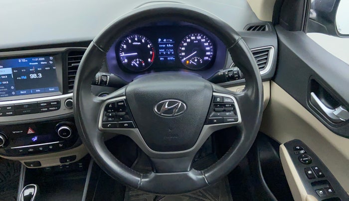 2017 Hyundai Verna 1.6 SX VTVT AT (O), Petrol, Automatic, 32,242 km, Steering Wheel Close Up