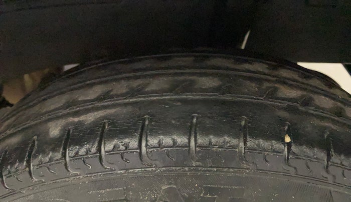 2018 Datsun Redi Go T(O) 1.0 AMT, Petrol, Automatic, 49,663 km, Left Rear Tyre Tread