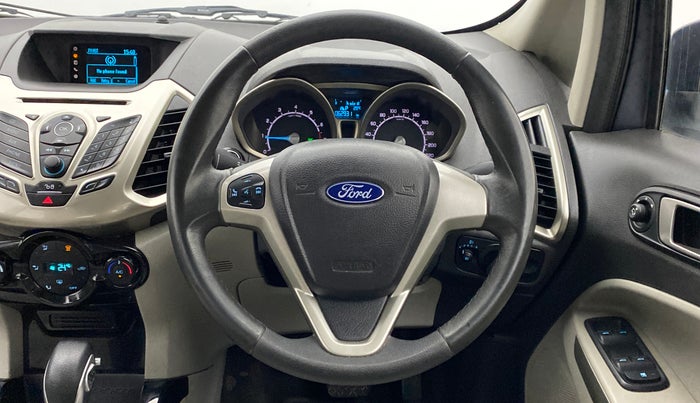2016 Ford Ecosport 1.5 TITANIUM TI VCT AT, Petrol, Automatic, 63,805 km, Steering Wheel Close Up