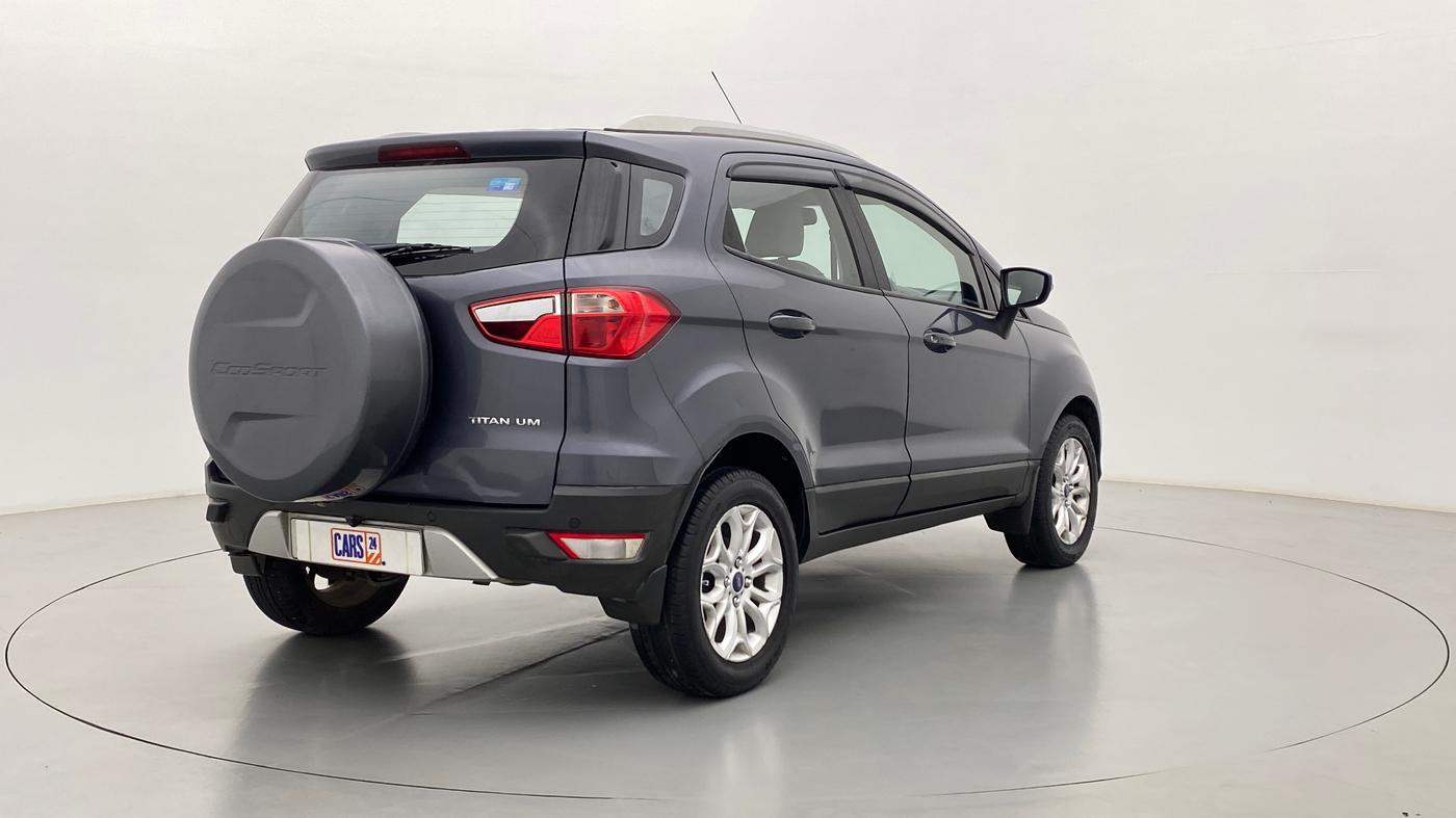 2016 Ford Ecosport 1.5 TITANIUM TI VCT AT, Petrol, Automatic, 63,805 km, Right Back Diagonal