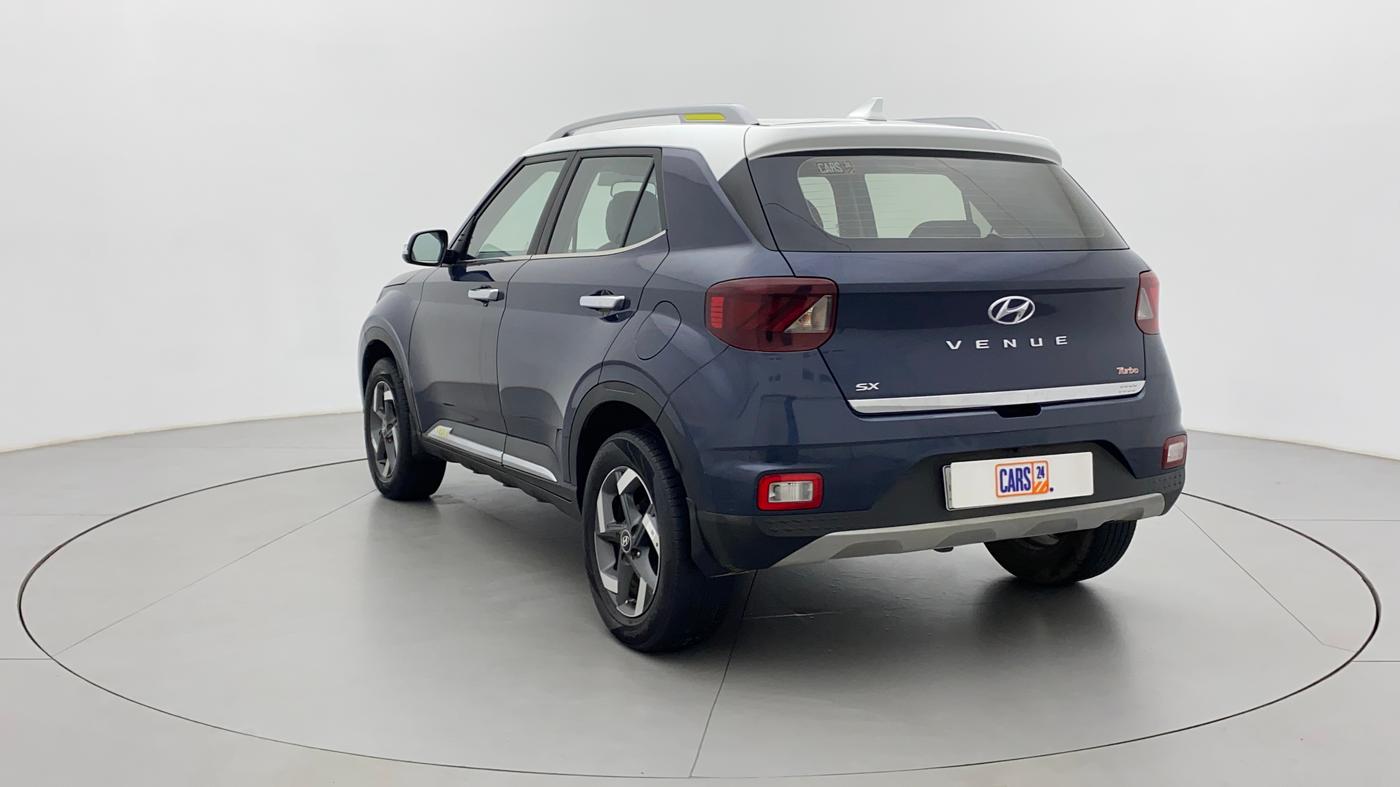 2021 Hyundai VENUE SX 1.0 TURBO IMT, Petrol, Manual, 36,735 km, Left Back Diagonal