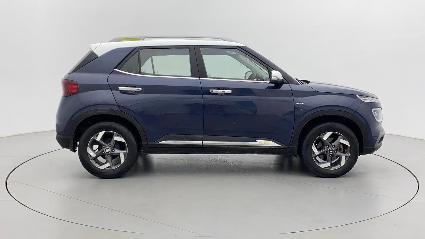 2021 Hyundai VENUE SX 1.0 TURBO IMT, Petrol, Manual, 36,735 km, Right Side View