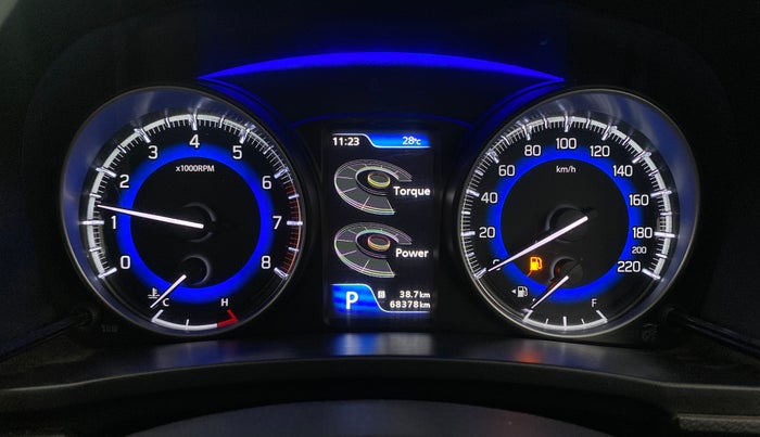 2021 Maruti Baleno ZETA CVT PETROL 1.2, Petrol, Automatic, 68,378 km, Odometer Image