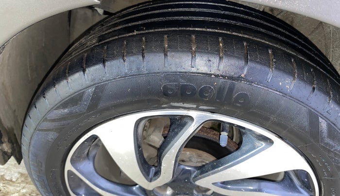 2021 Maruti Baleno ZETA CVT PETROL 1.2, Petrol, Automatic, 68,378 km, Left Front Tyre Tread