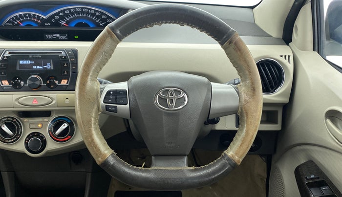 2015 Toyota Etios Liva D-4D VXD, Diesel, Manual, 35,320 km, Steering Wheel Close Up