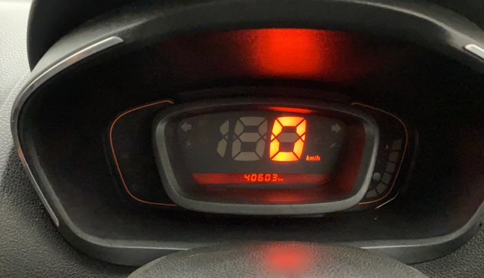 2019 Renault Kwid CLIMBER 1.0, Petrol, Manual, 40,581 km, Odometer Image