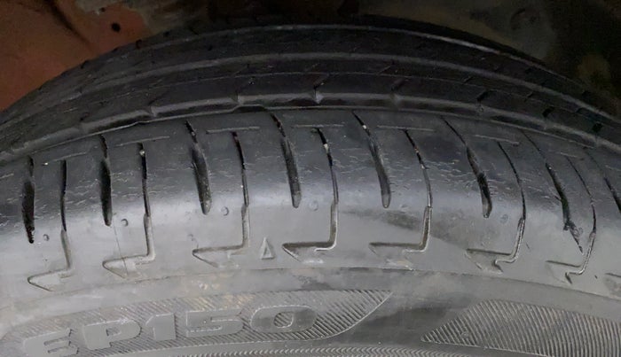 2017 Maruti IGNIS DELTA 1.2 K12 AMT, Petrol, Automatic, 9,641 km, Right Rear Tyre Tread