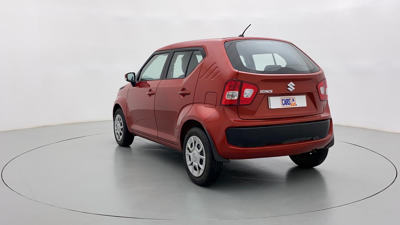 2017 Maruti IGNIS DELTA 1.2 K12 AMT, Petrol, Automatic, 9,641 km, Left Back Diagonal