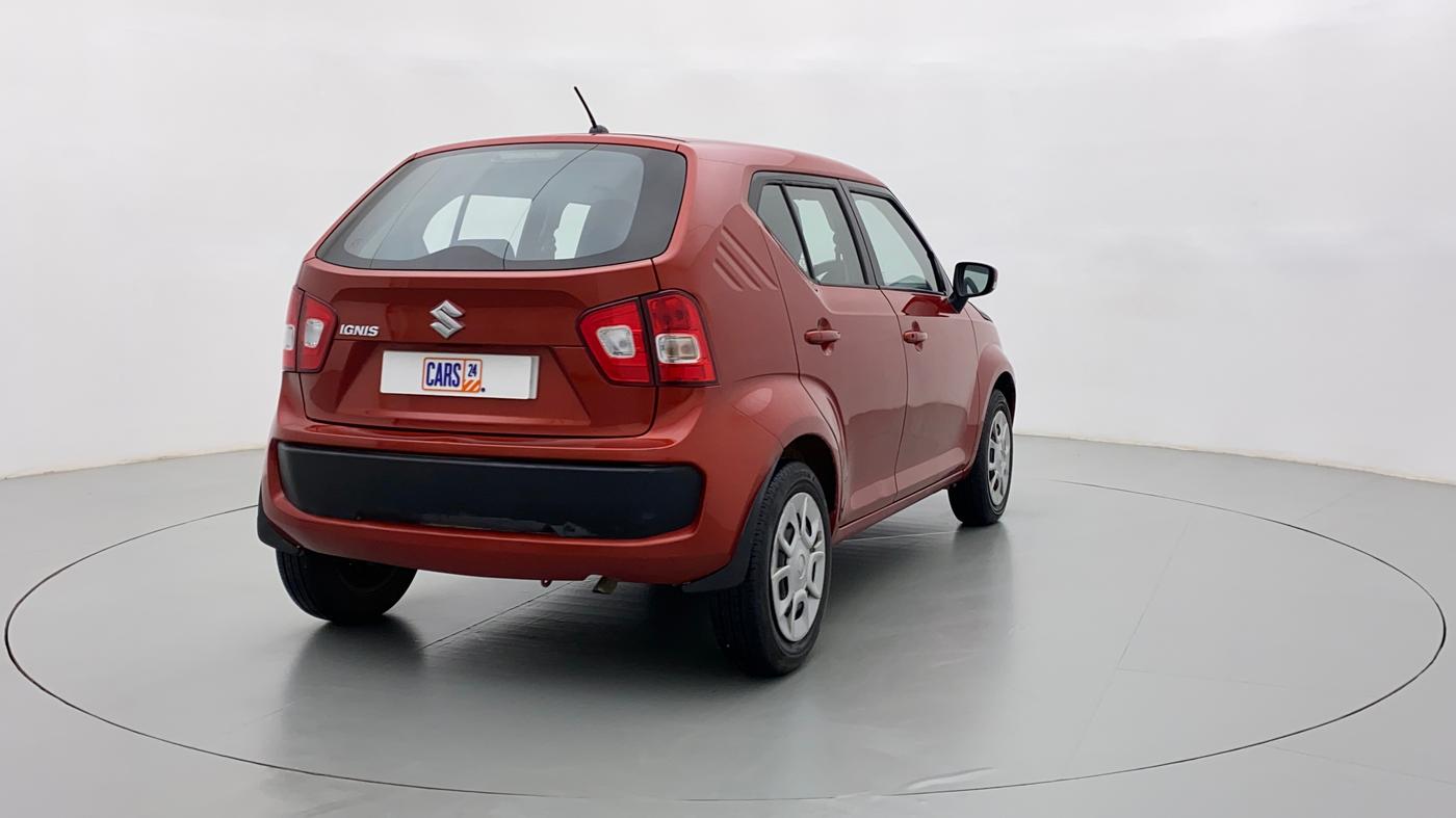2017 Maruti IGNIS DELTA 1.2 K12 AMT, Petrol, Automatic, 9,641 km, Right Back Diagonal