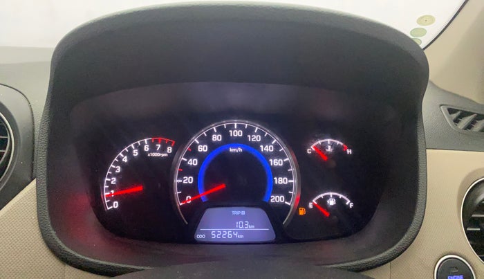 2014 Hyundai Grand i10 SPORTZ 1.2 KAPPA VTVT, Petrol, Manual, 52,264 km, Odometer Image