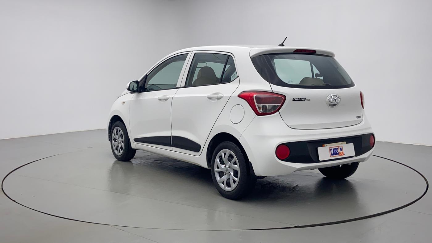 2017 Hyundai Grand i10 magna 1.2 crdi, Diesel, Manual, 33,846 km, Left Back Diagonal (45- Degree) View