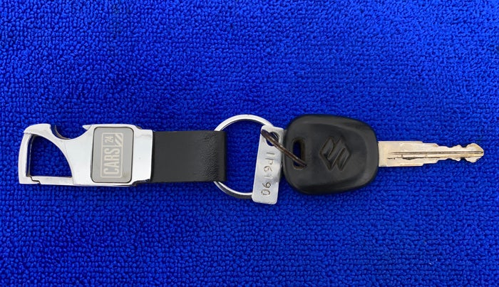 2020 Maruti S PRESSO LXI (O) CNG, CNG, Manual, 76,890 km, Key Close Up