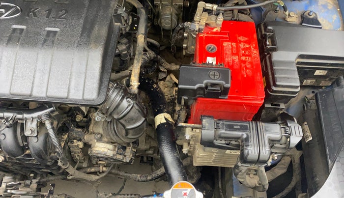 2019 Hyundai GRAND I10 NIOS SPORTZ AMT 1.2 KAPPA VTVT, Petrol, Automatic, 29,558 km, Engine View - Left