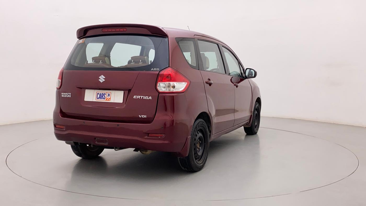 2012 Maruti Ertiga VDI, Diesel, Manual, 1,13,536 km, Right Back Diagonal