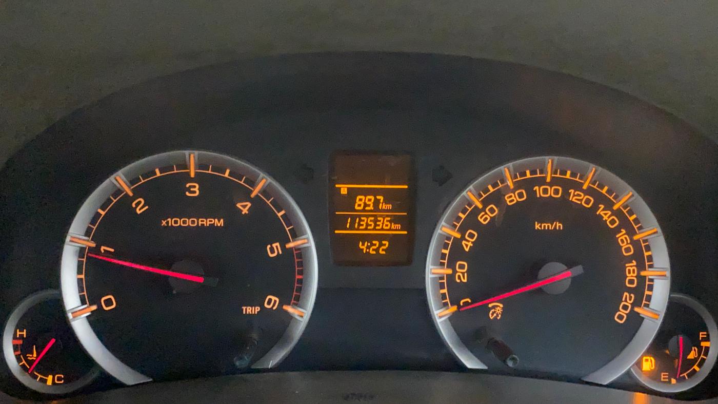 2012 Maruti Ertiga VDI, Diesel, Manual, 1,13,536 km, Odometer Image
