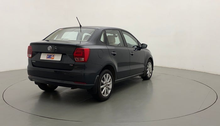 2018 Volkswagen Ameo HIGHLINE PLUS 1.5L AT 16 ALLOY, Diesel, Automatic, 24,196 km, Right Back Diagonal