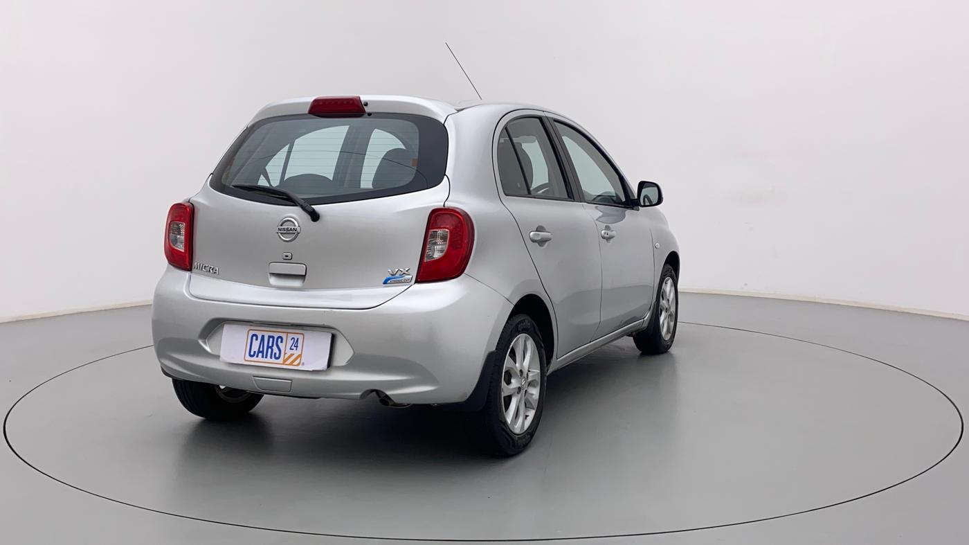 2014 Nissan Micra XV CVT, Petrol, Automatic, 64,081 km, Right Back Diagonal
