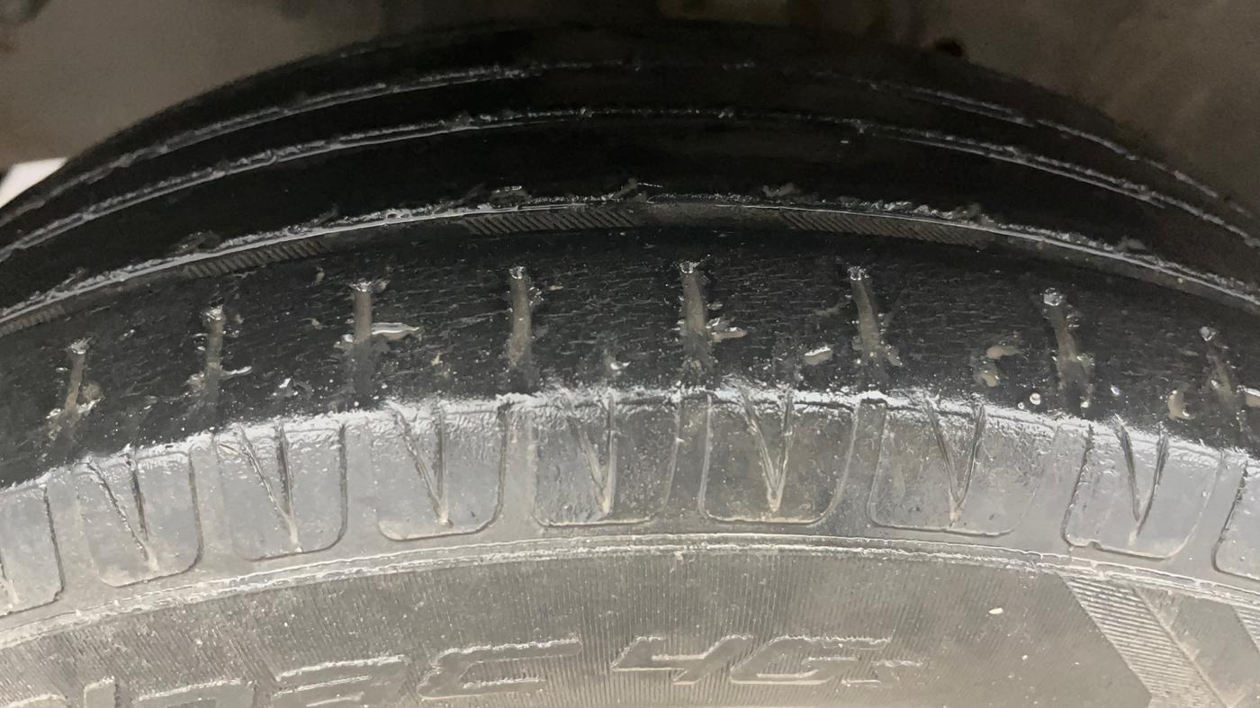 2015 Honda City 1.5L I-VTEC VX, Petrol, Manual, 1,00,657 km, Left Front Tyre Tread