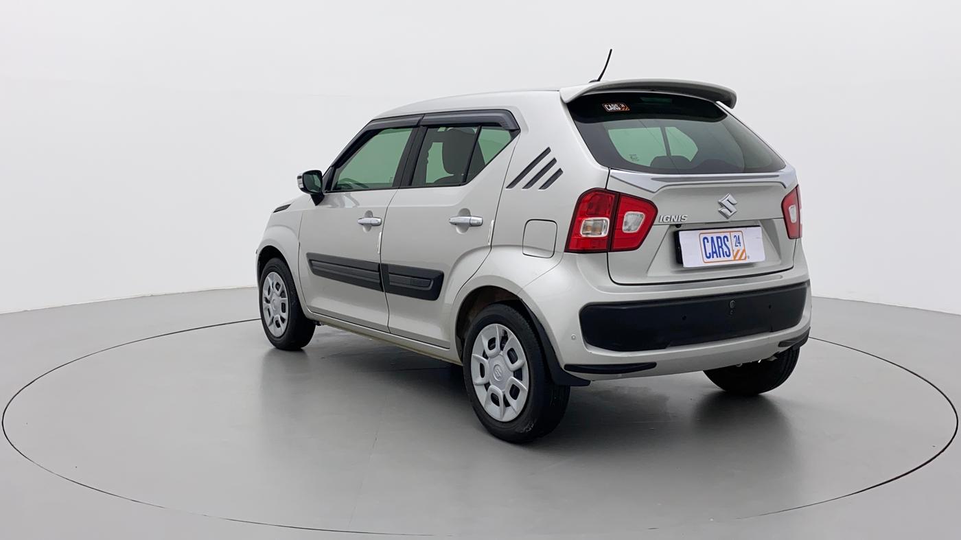 2017 Maruti IGNIS DELTA 1.2 AMT, Petrol, Automatic, 38,146 km, Left Back Diagonal