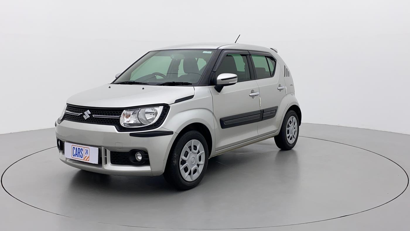 2017 Maruti IGNIS DELTA 1.2 AMT, Petrol, Automatic, 38,146 km, Left Front Diagonal