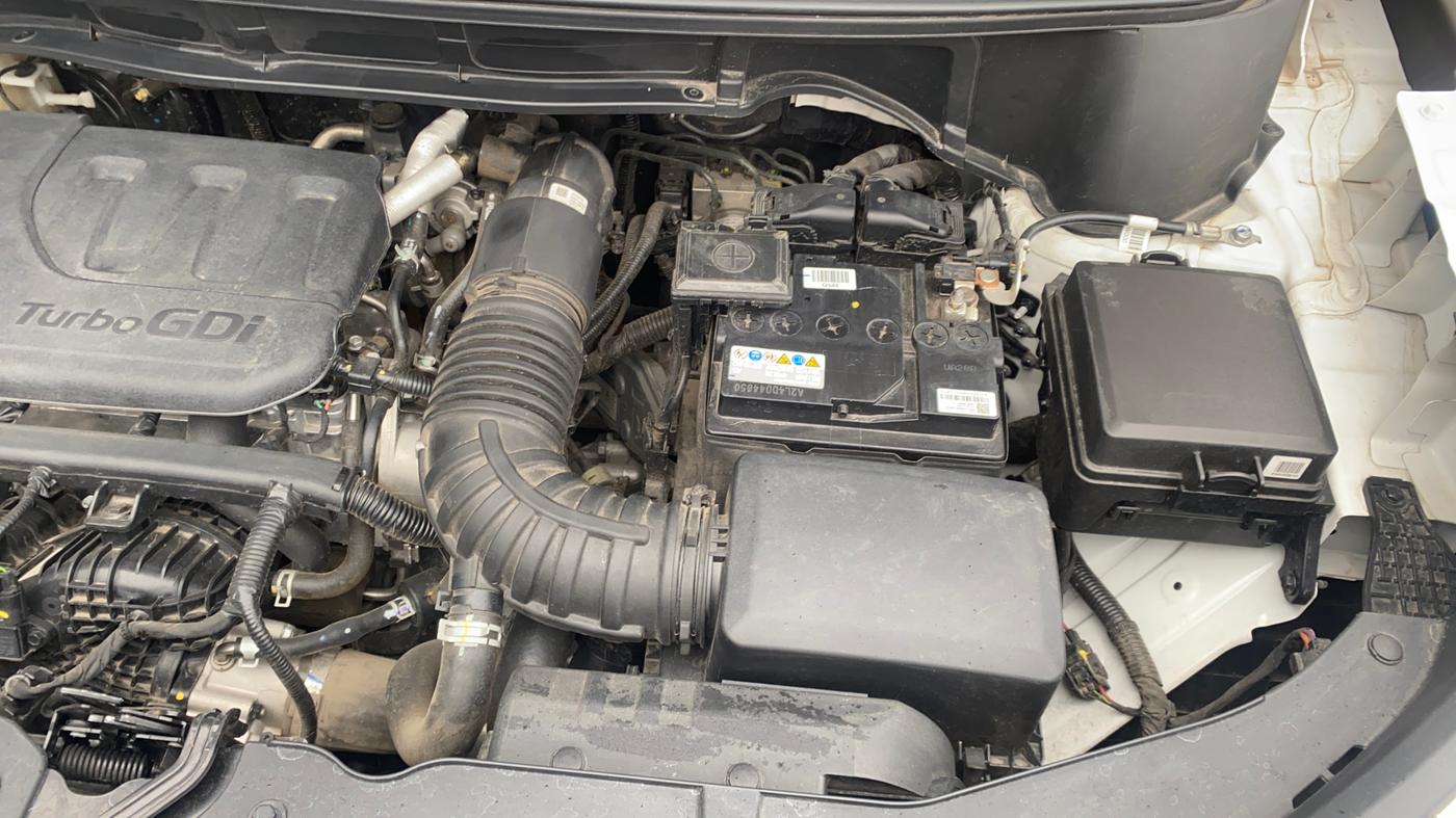 2025 KIA SYROS HTX Plus (O) 1.0 Turbo 7DCT, Petrol, Automatic, 6,867 km, Engine View - Left
