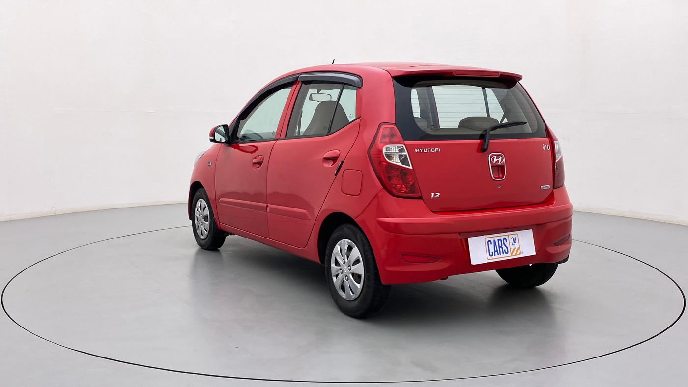 2011 Hyundai i10 SPORTZ 1.2, Petrol, Manual, 74,895 km, Left Back Diagonal