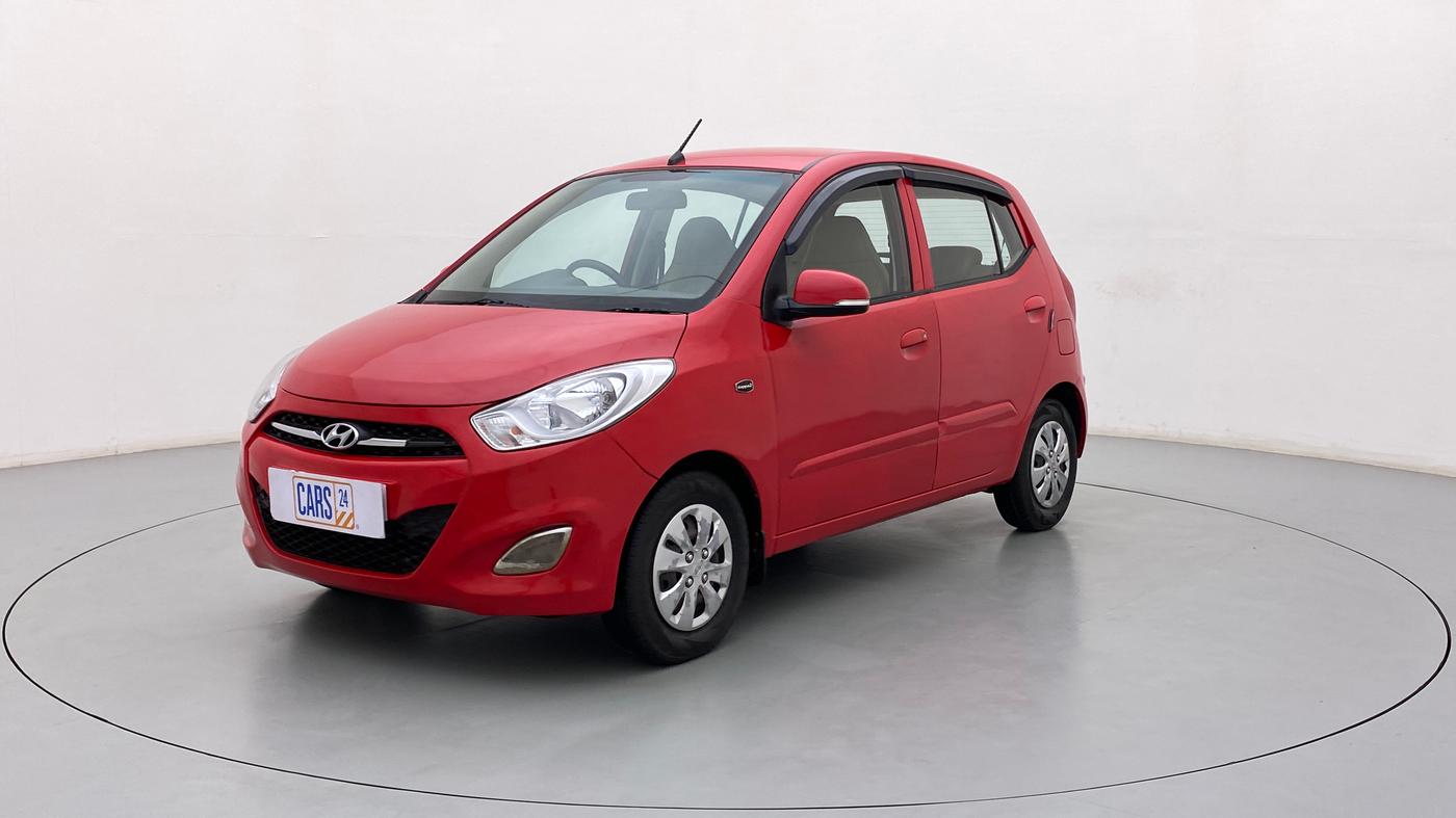 2011 Hyundai i10 SPORTZ 1.2, Petrol, Manual, 74,895 km, Left Front Diagonal