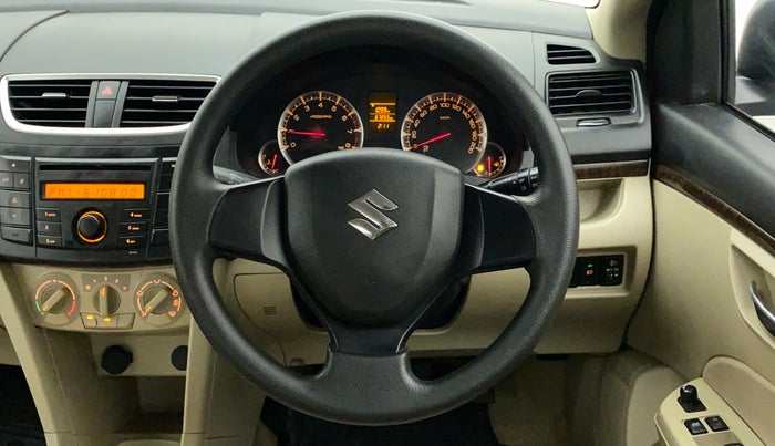 2014 Maruti Swift Dzire VXI, Petrol, Manual, 67,055 km, Steering Wheel Close Up