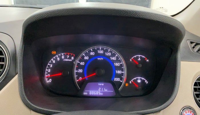 2014 Hyundai Grand i10 ASTA (O) 1.2 KAPPA VTVT, Petrol, Manual, 88,679 km, Odometer Image