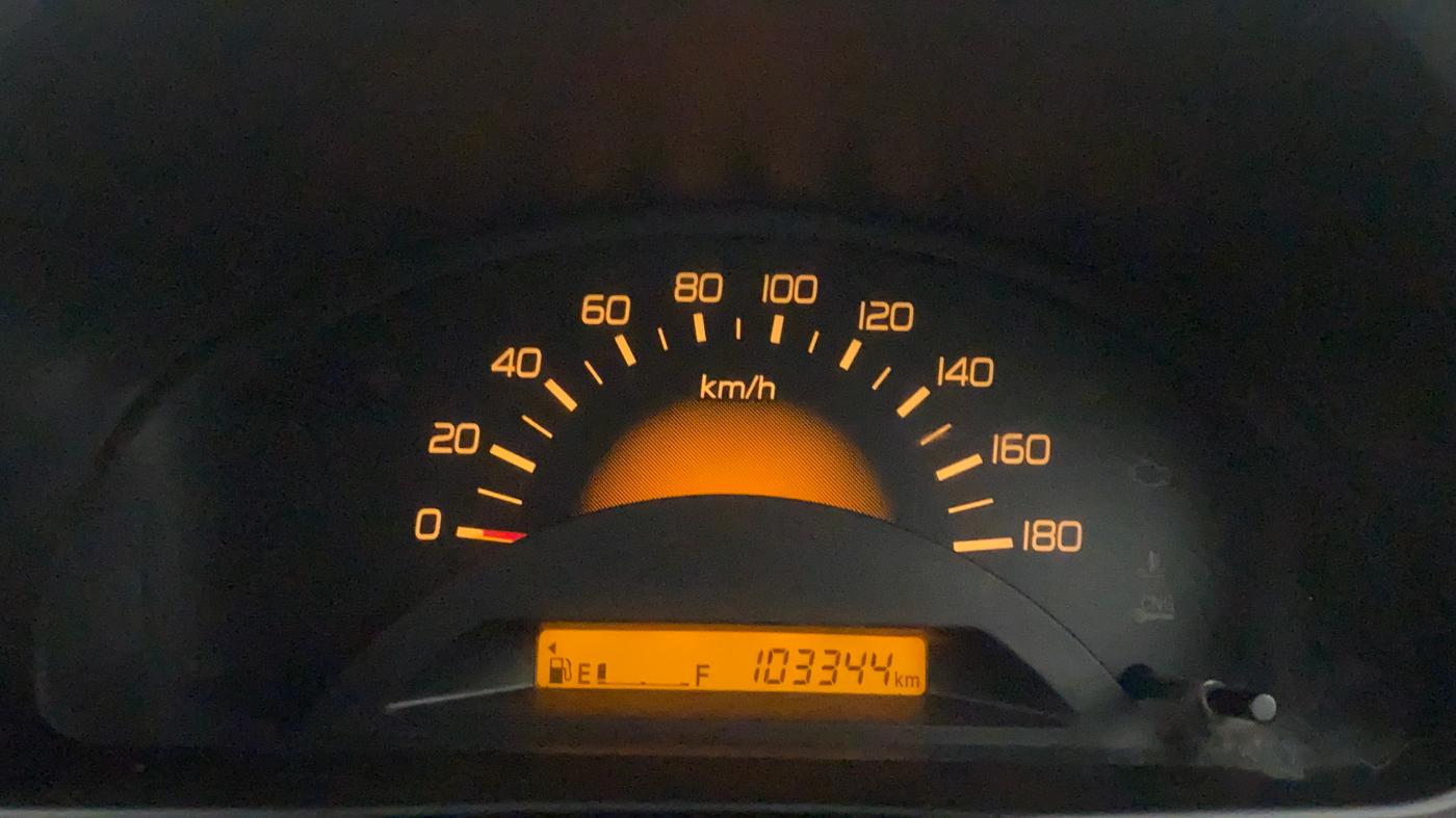 2015 Maruti Wagon R 1.0 LXI CNG, CNG, Manual, 1,03,344 km, Odometer Image