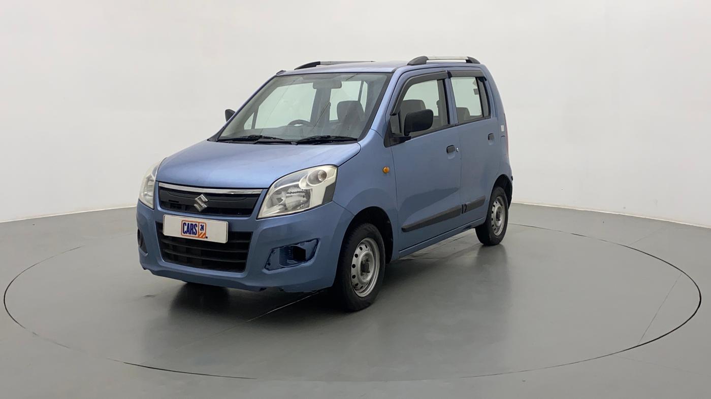 2015 Maruti Wagon R 1.0 LXI CNG, CNG, Manual, 1,03,344 km, Left Front Diagonal