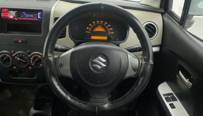 2015 Maruti Wagon R 1.0 LXI CNG, CNG, Manual, 1,03,344 km, Steering Wheel Close Up