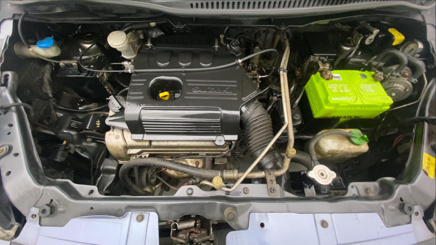 2015 Maruti Wagon R 1.0 LXI CNG, CNG, Manual, 1,03,344 km, Open Bonet
