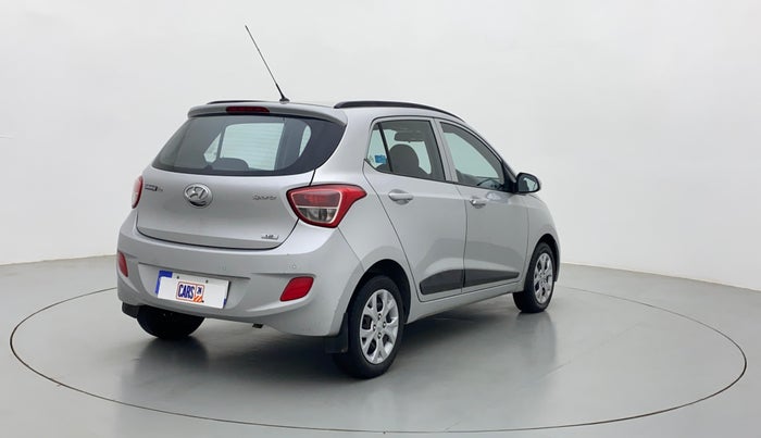 2016 Hyundai Grand i10 SPORTZ 1.2 KAPPA VTVT, Petrol, Manual, 38,309 km, Right Back Diagonal