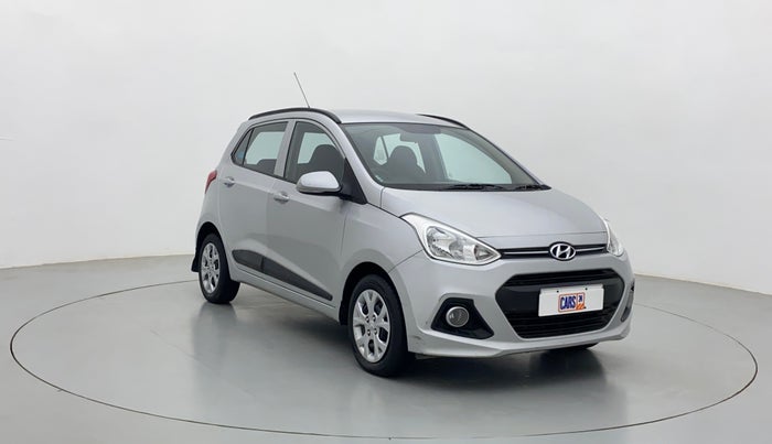 2016 Hyundai Grand i10 SPORTZ 1.2 KAPPA VTVT, Petrol, Manual, 38,309 km, Right Front Diagonal