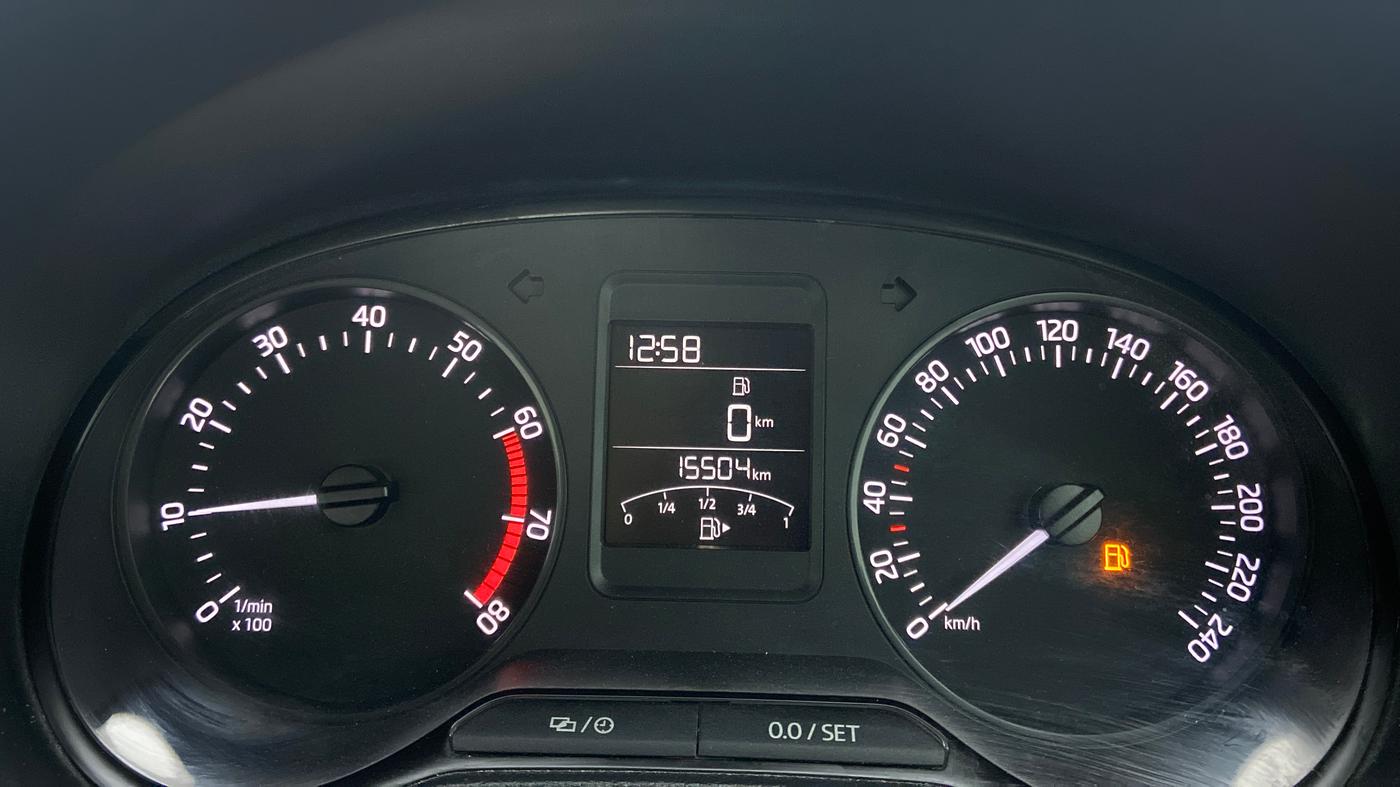 2021 Skoda Rapid STYLE TSI, Petrol, Manual, 15,504 km, Odometer Image