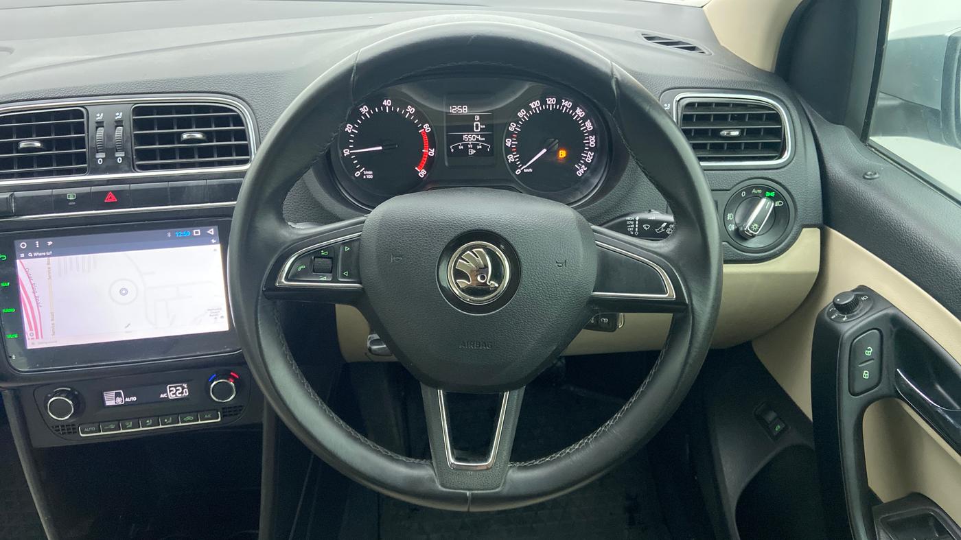 2021 Skoda Rapid STYLE TSI, Petrol, Manual, 15,504 km, Steering Wheel Close Up