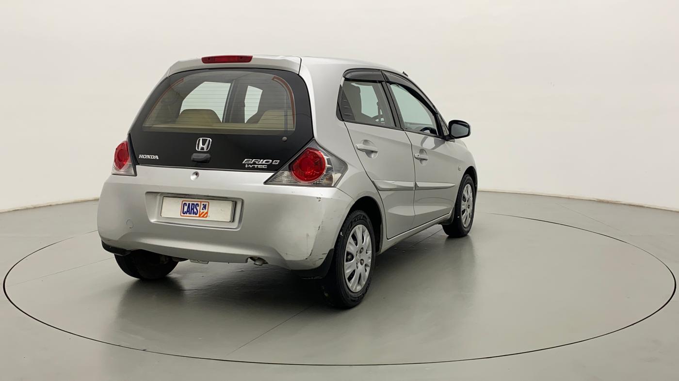 2014 Honda Brio S MT, Petrol, Manual, 58,687 km, Right Back Diagonal