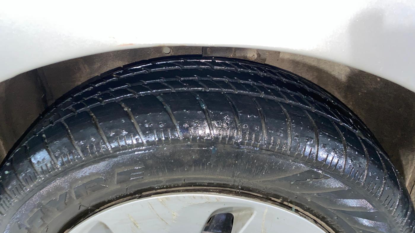 2016 Maruti Celerio VXI AMT, Petrol, Automatic, 6,405 km, Left Front Tyre Tread