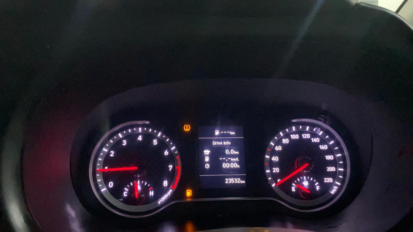 2025 Hyundai AURA S 1.2, CNG, Manual, 23,514 km, Odometer Image