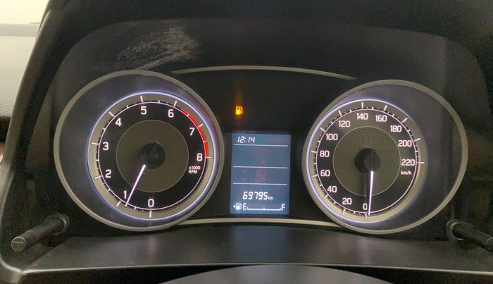 2019 Maruti Dzire VXI, CNG, Manual, 69,789 km, Odometer Image