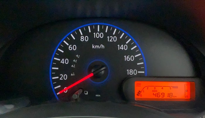 2016 Datsun Go Plus T, Petrol, Manual, 46,918 km, Odometer Image