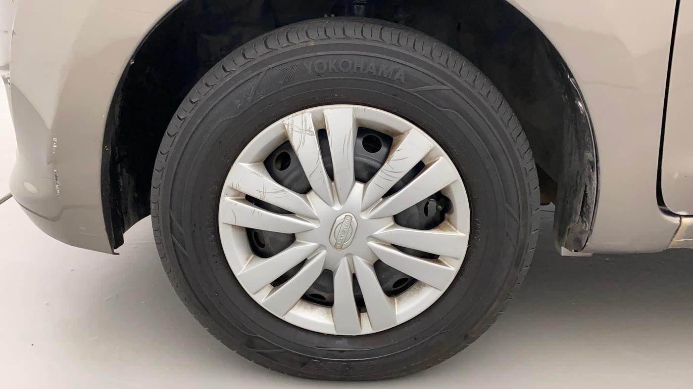 2016 Datsun Go Plus T, Petrol, Manual, 46,918 km, Left Front Wheel