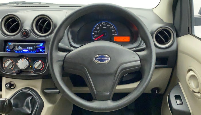 2016 Datsun Go Plus T, Petrol, Manual, 46,918 km, Steering Wheel Close Up