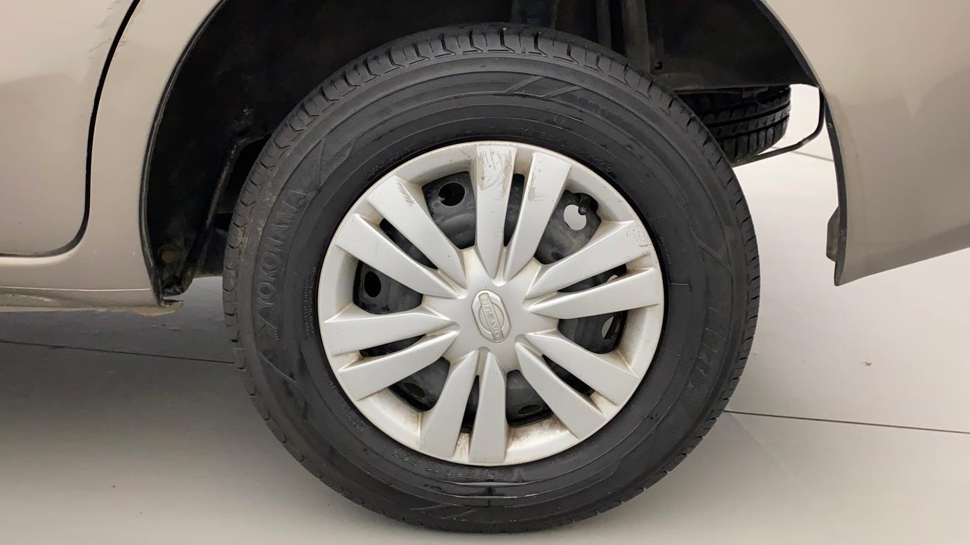 2016 Datsun Go Plus T, Petrol, Manual, 46,918 km, Left Rear Wheel