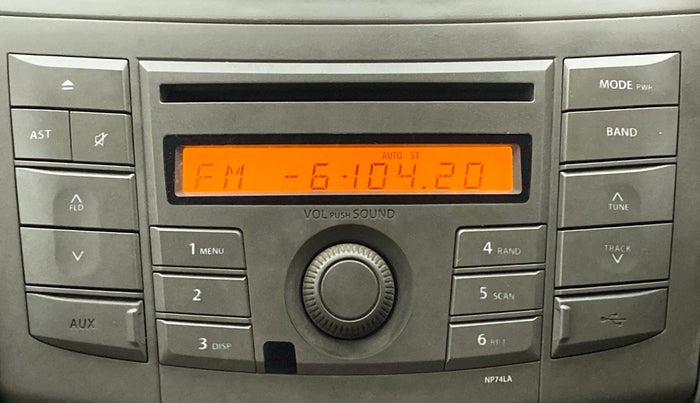 2014 Maruti Ertiga VXI CNG, CNG, Manual, 1,05,177 km, Infotainment System