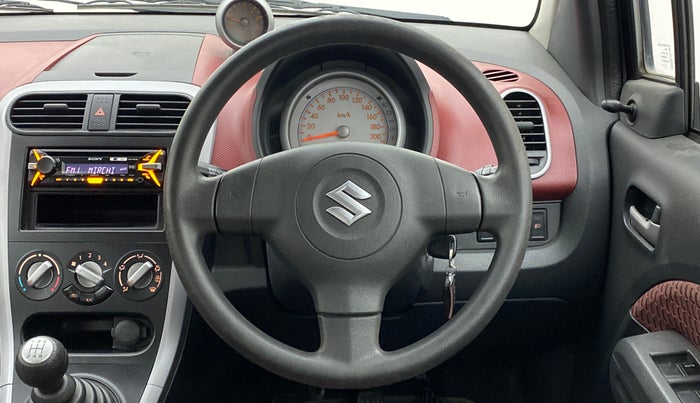 2014 Maruti Ritz VXI, Petrol, Manual, 32,713 km, Steering Wheel Close Up