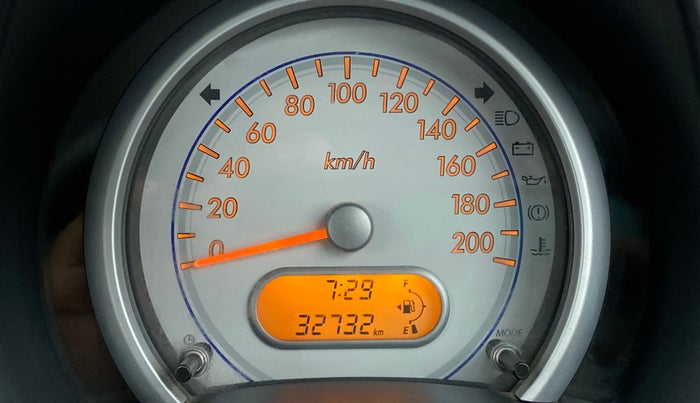 2014 Maruti Ritz VXI, Petrol, Manual, 32,713 km, Odometer Image